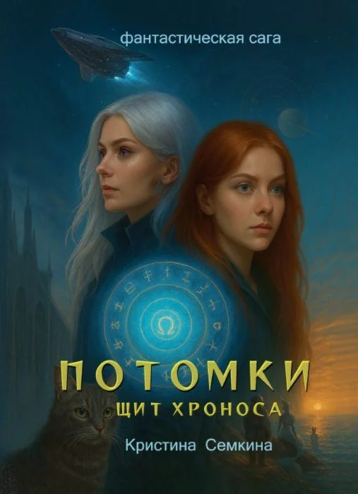 Обложка книги «Потомки. Щит Хроноса (мягк.обл.)»