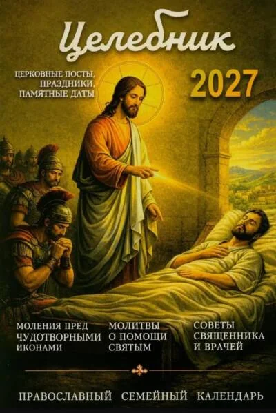 Обложка книги «Целебник. Православный календарь на 2027 год»