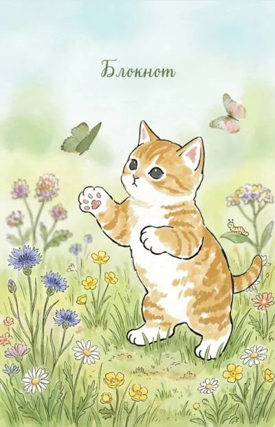 Обложка книги «Блокнот с котом. Лови момент»