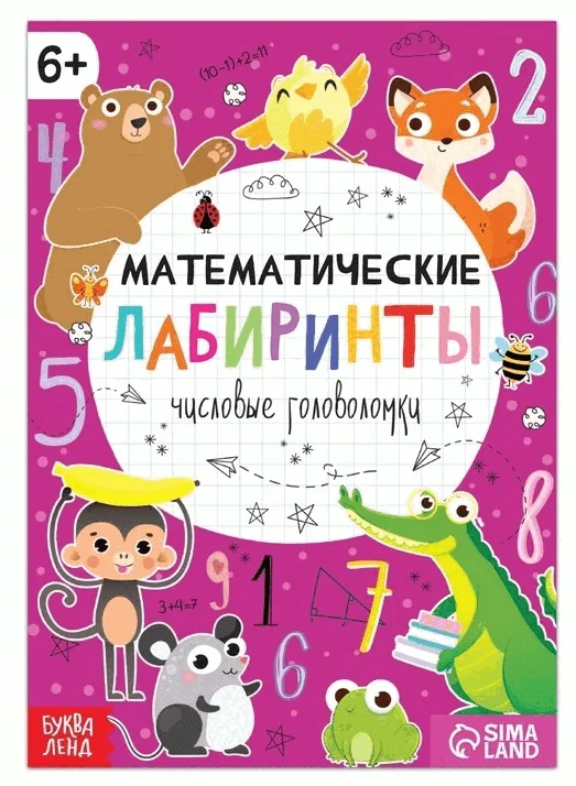 Обложка книги «Математические лабиринты»