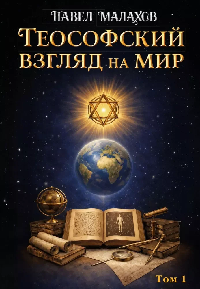 Обложка книги «Теософский взгляд на мир. Т. 1»