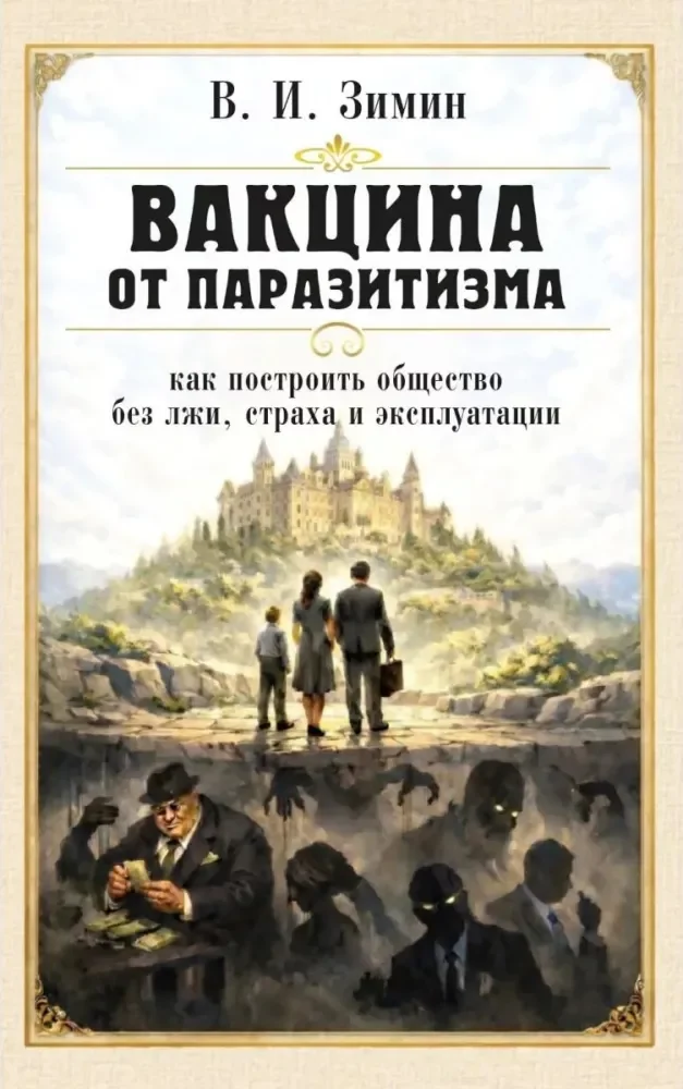 Обложка книги «Вакцина от паразитизма. Как построить общество без лжи, страха и эксплуатации»