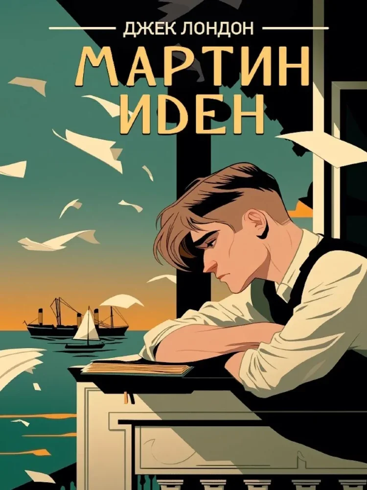 Обложка книги «Мартин Иден»