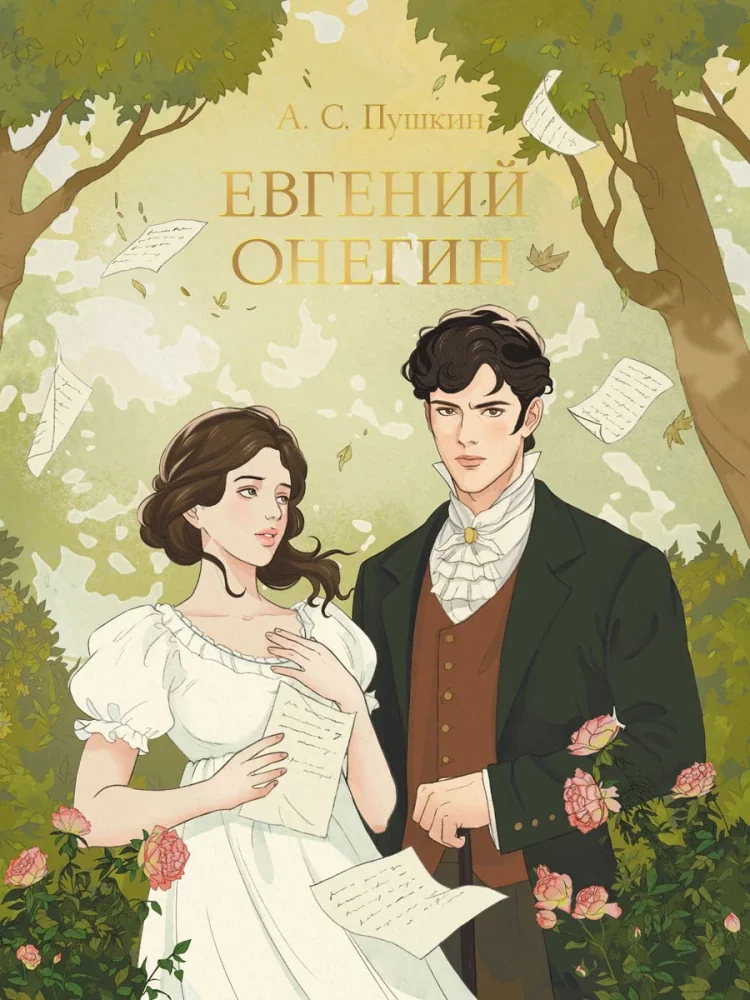 Обложка книги «Евгений Онегин»