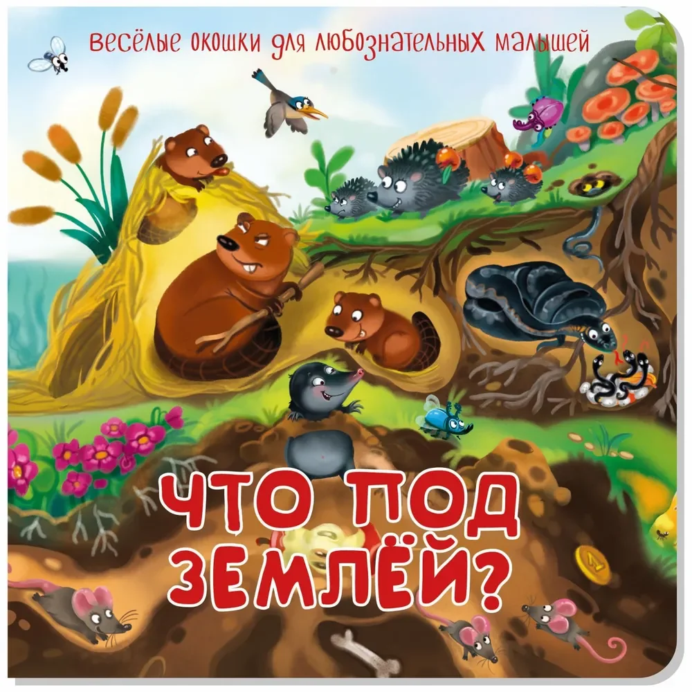 Обложка книги «Что под землёй?»