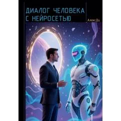 Обложка книги «"Диалог человека с нейросетью". Книга о будущем, философии и искусственном интеллекте»