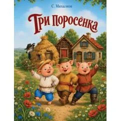 Обложка книги «Три поросенка»