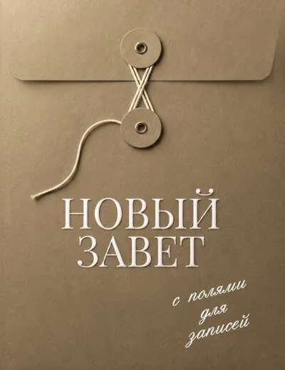 Обложка книги «Новый Завет с полями для записей. Хаки»