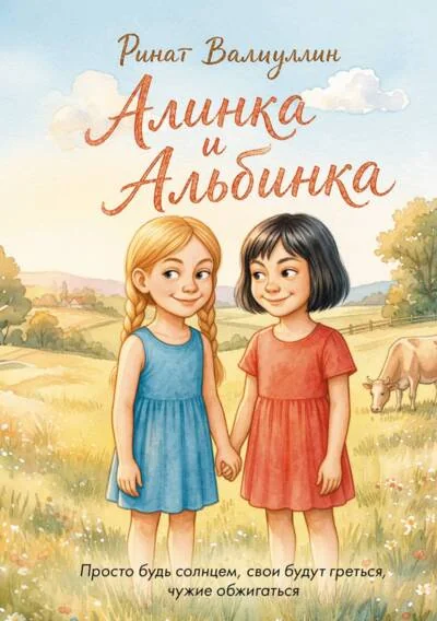 Обложка книги «Алинка и Альбинка»
