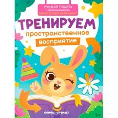 Обложка книги «Тренируем пространственное восприятие»