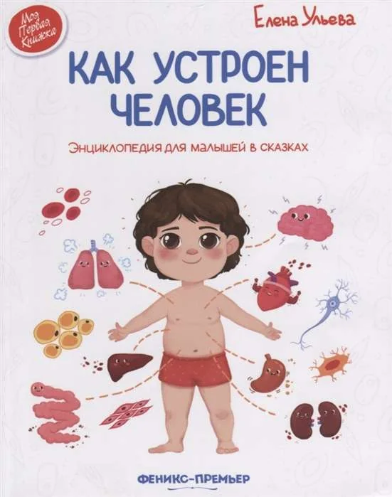 Обложка книги «Как устроен человек. Энциклопедия для малышей в сказках»