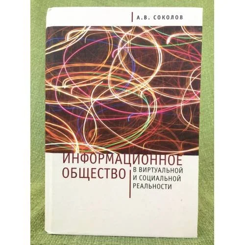 Обложка книги «Информационное общество в виртуальной и социальной реальности»
