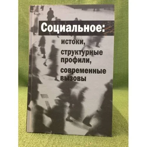 Обложка книги «Социальное: истоки, структурные профили, современные вызовы»