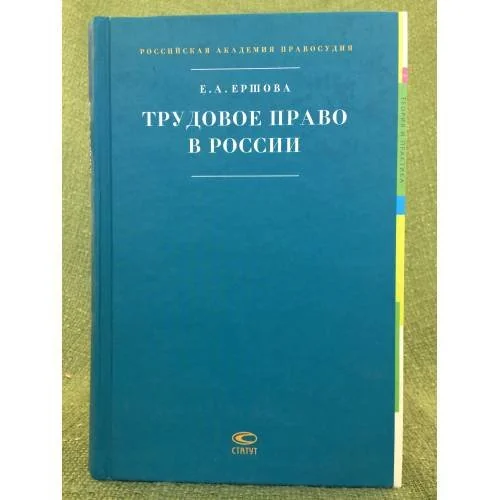 Обложка книги «Трудовое право в России»