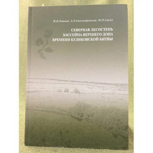 Обложка книги «Северная лесостепь бассейна Верхнего Дона времени Куликовской битвы»