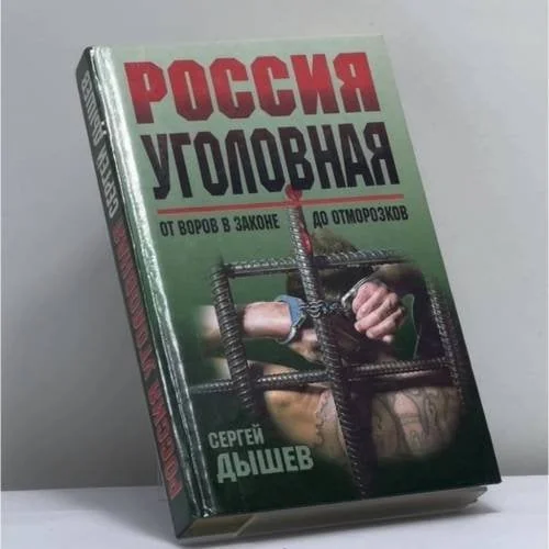Обложка книги «Россия уголовная. От воров в законе до отморозков»