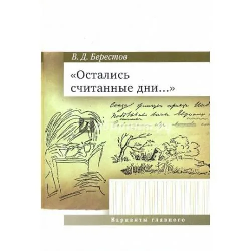 Обложка книги «Остались считанные дни..»