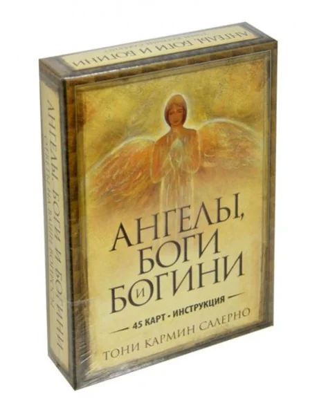 Обложка книги «Ангелы, боги и богини (45+инструкция)»