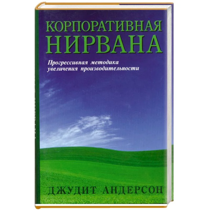 Обложка книги «Корпоративная нирвана. Прогрессивная методика увеличения производительности»