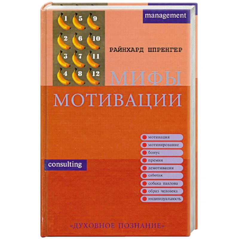 Обложка книги «Мифы мотивации»