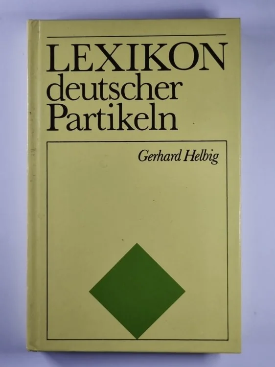 Обложка книги «Lexikon deutscher Partikeln»