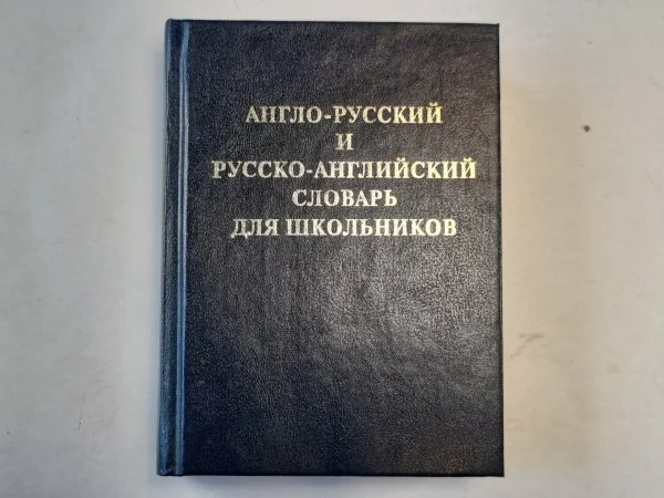 Обложка книги «Англо-русский и русско-английский словарь для школьников»