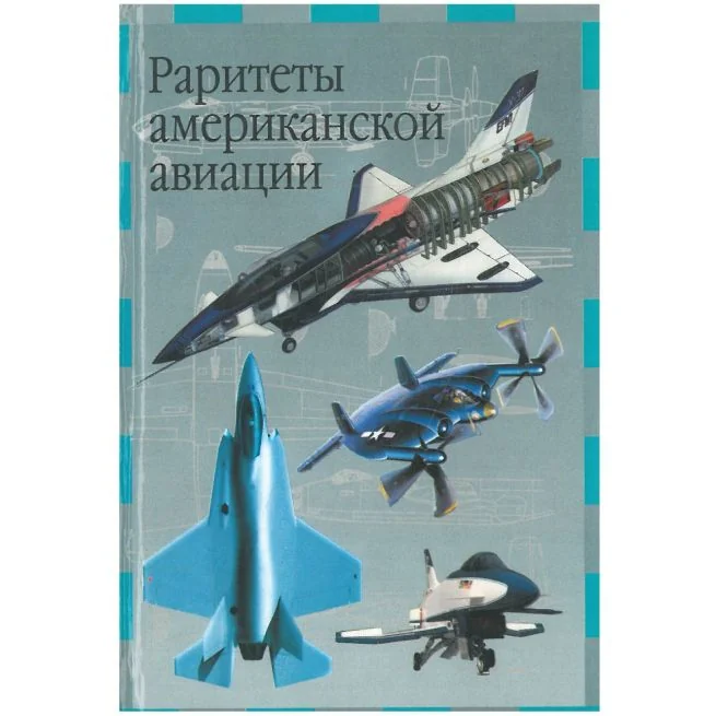 Обложка книги «Раритеты американской авиации»