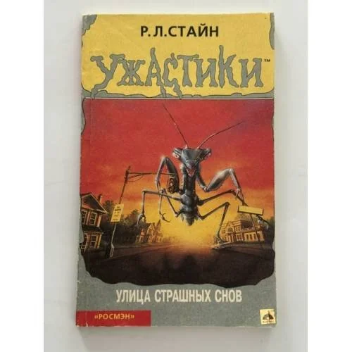Обложка книги «Улица страшных снов»