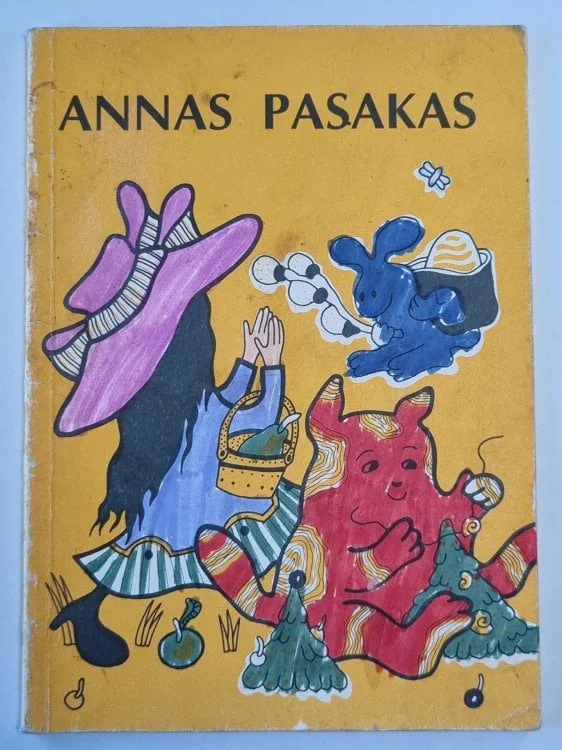 Обложка книги «Annas pasakas»