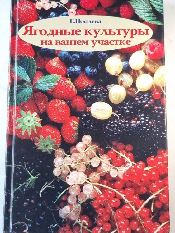 Обложка книги «Ягодные культуры на вашем участке»