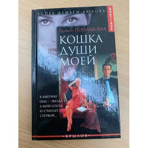 Обложка книги «Кошка души моей»