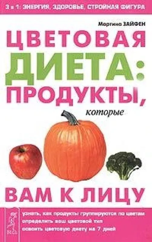 Обложка книги «Цветовая диета: Продукты, которые вам к лицу»