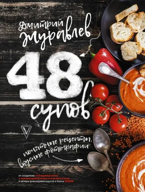 Обложка книги «48 супов»