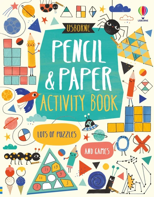 Обложка книги «Pencil and Paper Activity Book»