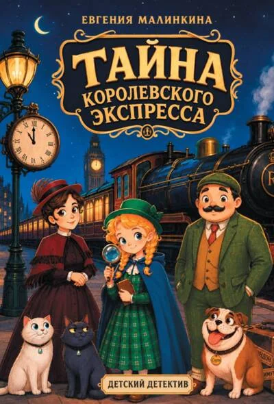 Обложка книги «Тайна королевского экспресса»