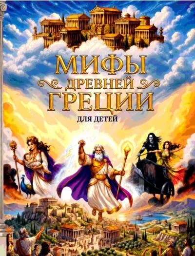 Обложка книги «Мифы Древней Греции»