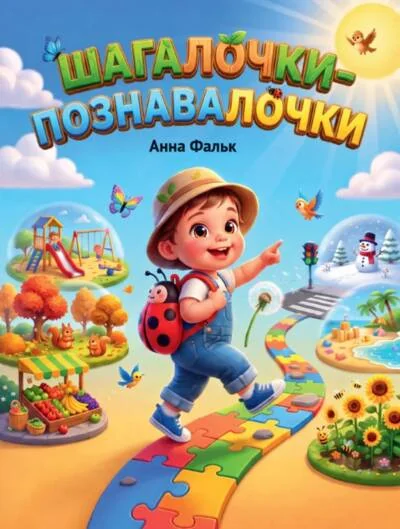 Обложка книги «Шагалочки-познавалочки. Гуляем, смотрим, узнаём!»
