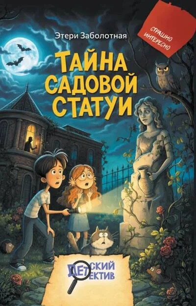 Обложка книги «Тайна садовой статуи»