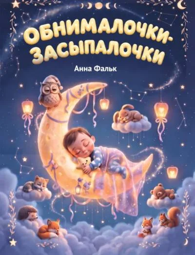 Обложка книги «Обнималочки-засыпалочки. Вечерние ритуалы перед сном в стихах»