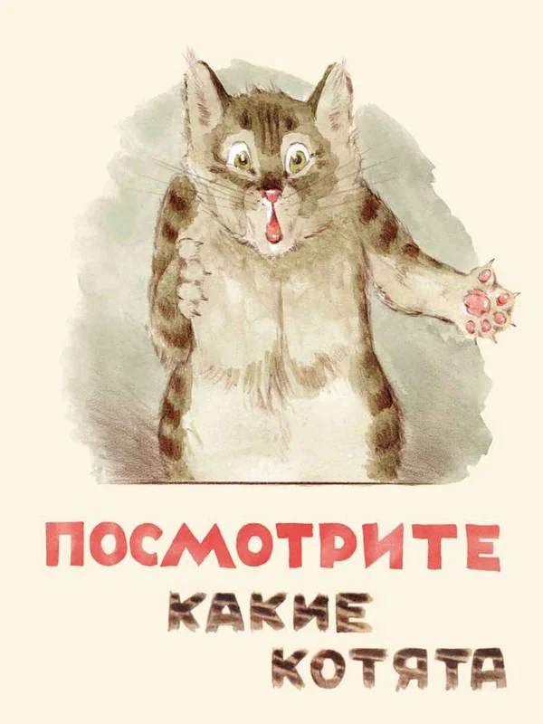 Обложка книги «Посмотрите какие котята»