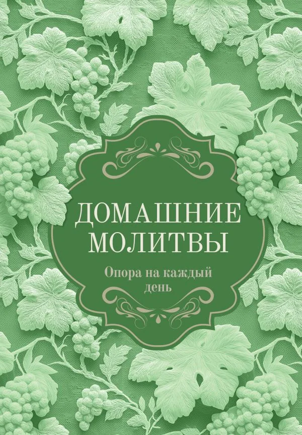 Обложка книги «Домашние молитвы. Опора на каждый день»