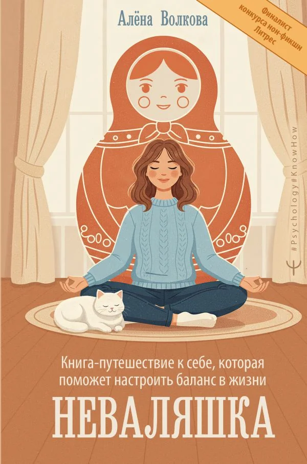 Обложка книги «Неваляшка. Книга-путешествие к себе, которая поможет настроить баланс в жизни»