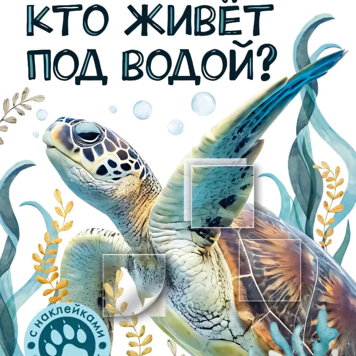 Обложка книги «Кто живёт под водой?»