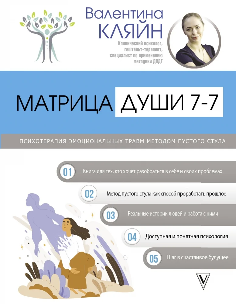 Обложка книги «Матрица души 7-7. Психотерапия эмоциональных травм методом пустого стула»