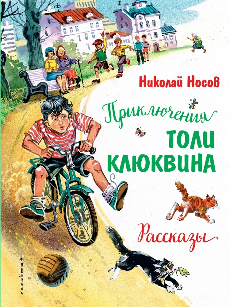 Обложка книги «Приключения Толи Клюквина. Рассказы (ил. В. Канивца)»