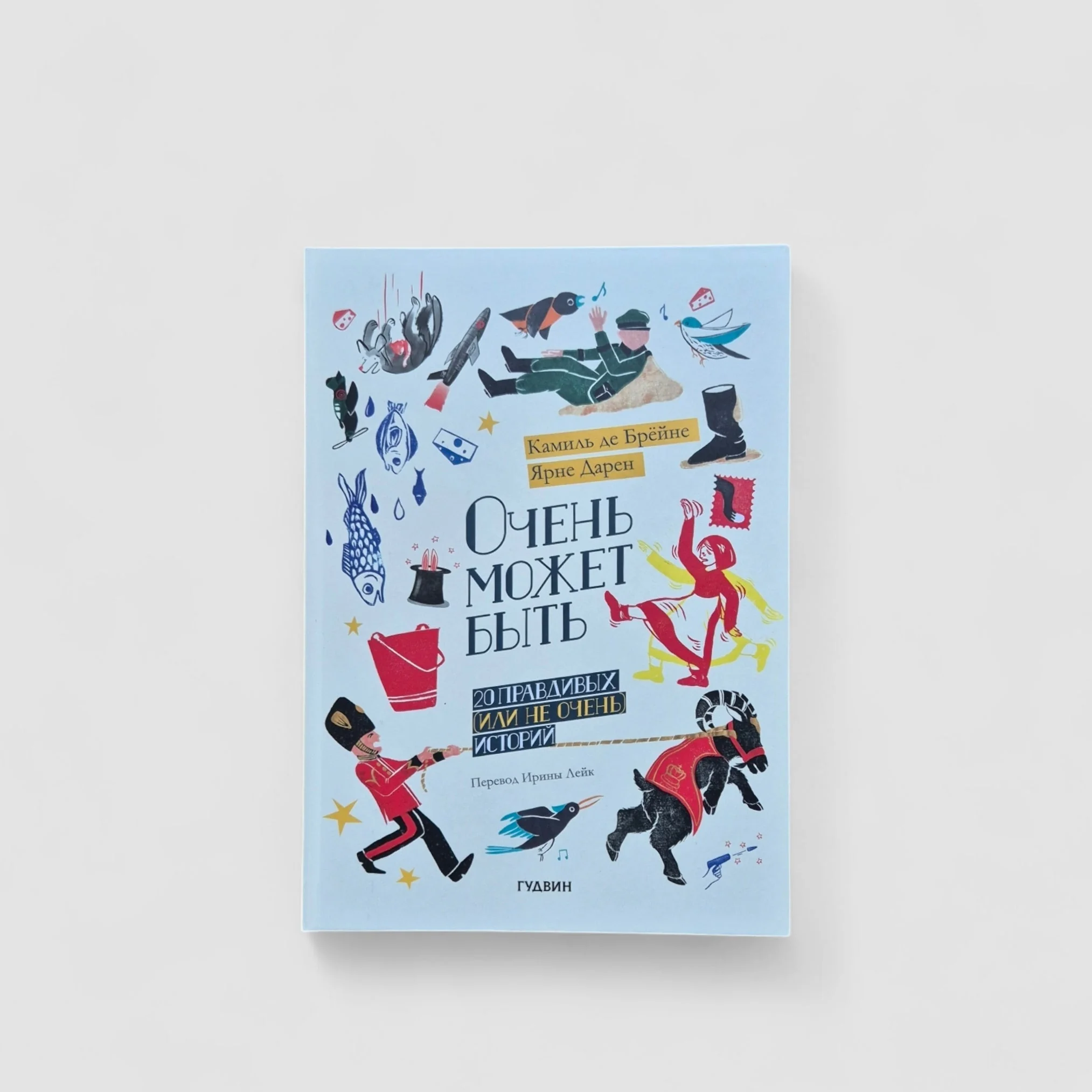 Обложка книги «Очень может быть. 20 правдивых или не очень историй»