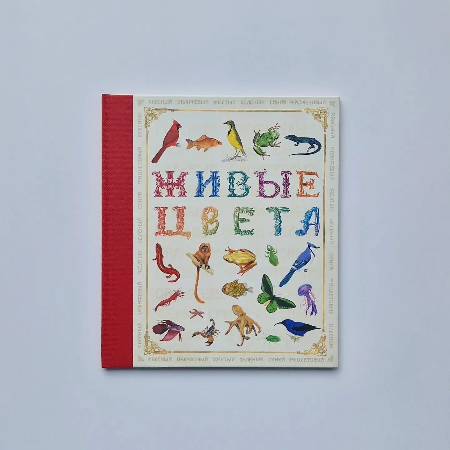 Обложка книги «Живые цвета»