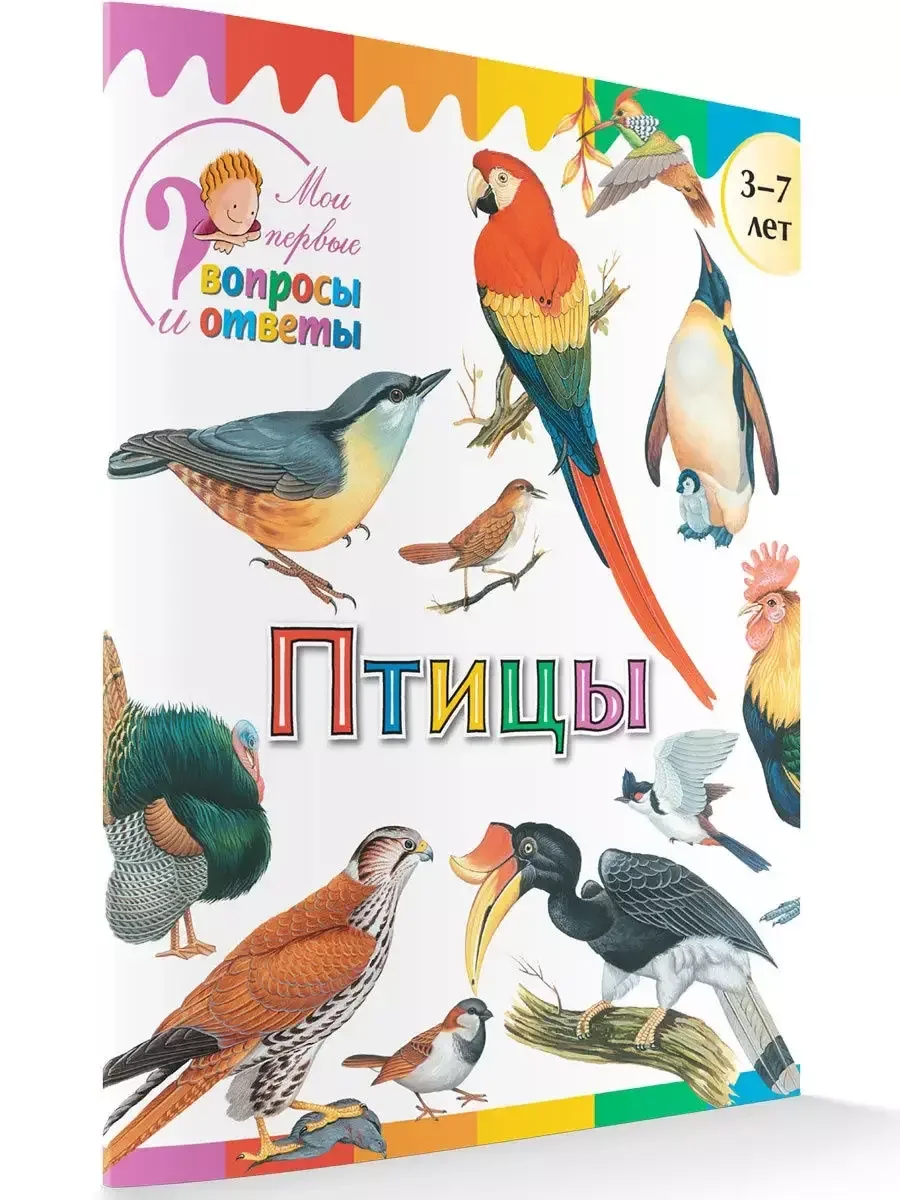 Обложка книги «Птицы. Мои первые Вопросы и Ответы»