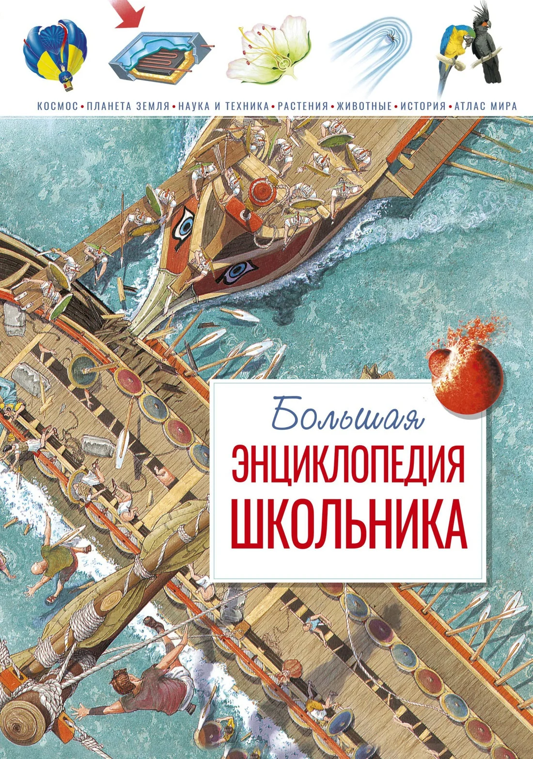 Обложка книги «Большая энциклопедия школьника»