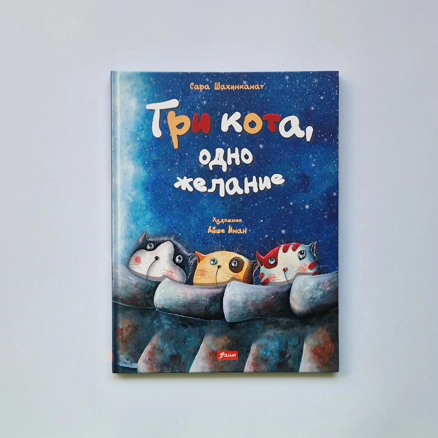 Обложка книги «Три кота, одно желание»